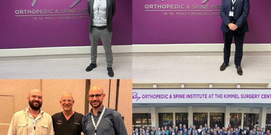 Dr Lampasi and dr Lucchesi at the Paley Orthopedic Institute (Florida, USA)