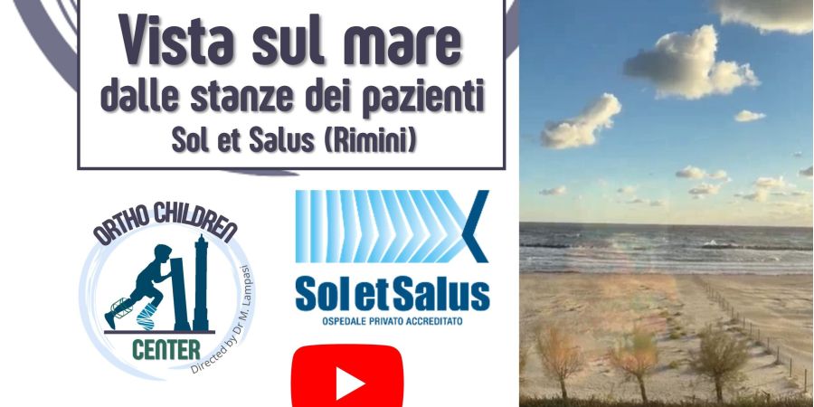 Vista sul mare dalle camere dei nostri pazienti (VIDEO)