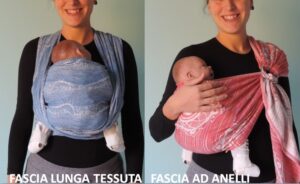 Fasce utilizzabili in caso di divaricatore per la displasia delle anche (gentile concessione Nicoletta Bressan)